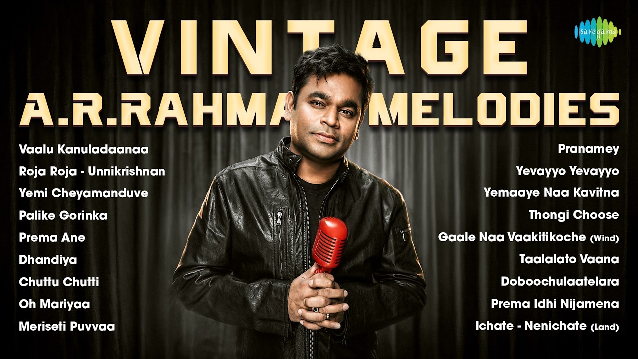 Vintage AR Rahman Melodies - Audio Jukebox | Vaalu Kanuladaanaa, Roja Roja | Yemi Cheyamanduve