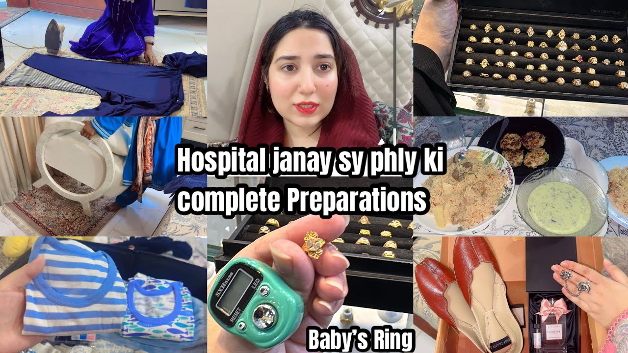 Hospital Janay sy Pehly Ki complete Preparation 💙 - Mama ne bnai mery lye punjiri 😍