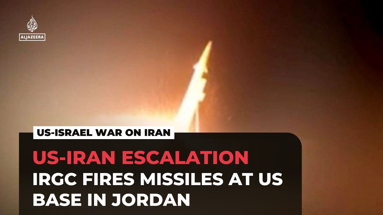Iran&rsquo;s IRGC claims ballistic missile attack on US military base in Jordan