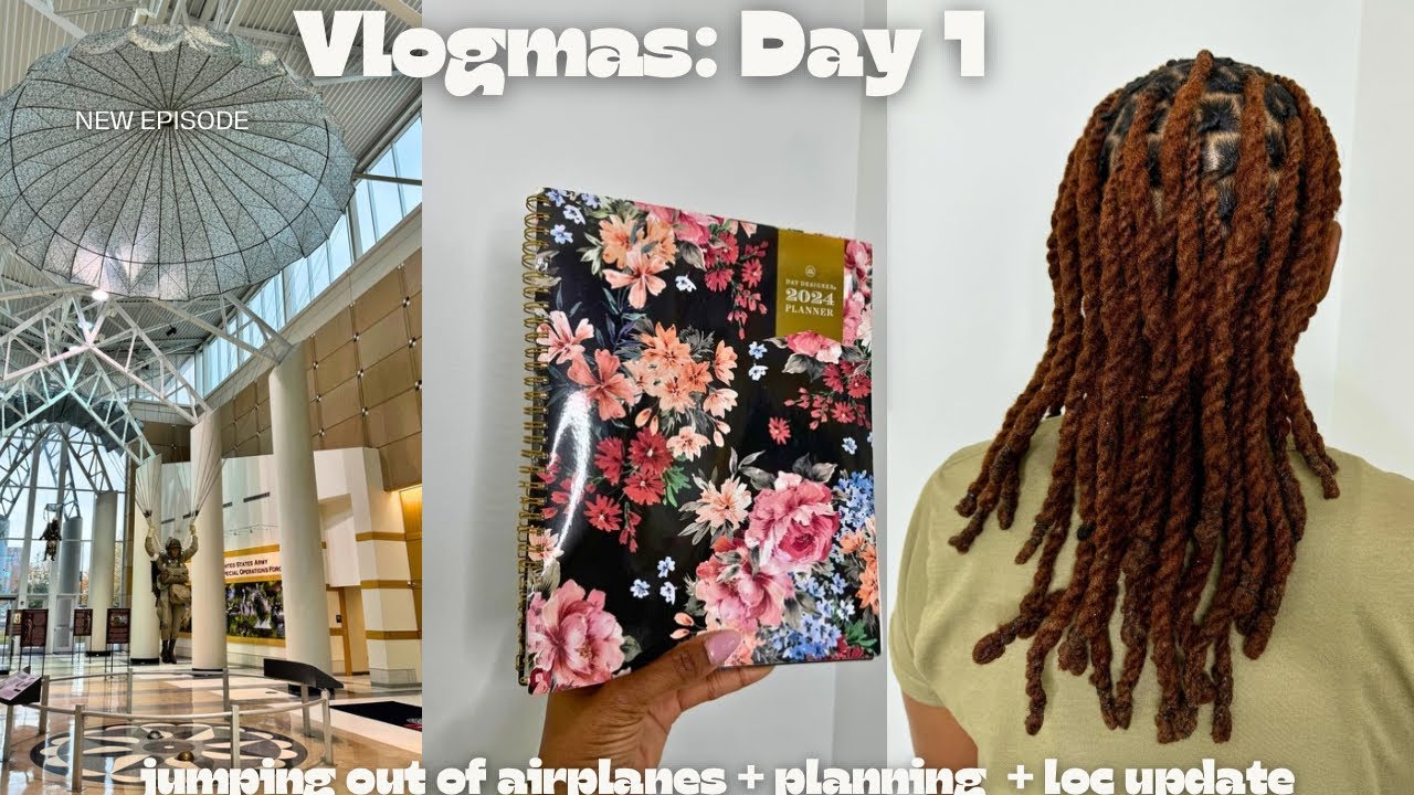 VLOGMAS Day 1: Going Airborne + Planning December & my 5 Year LOC Update #vlogmas #life #update