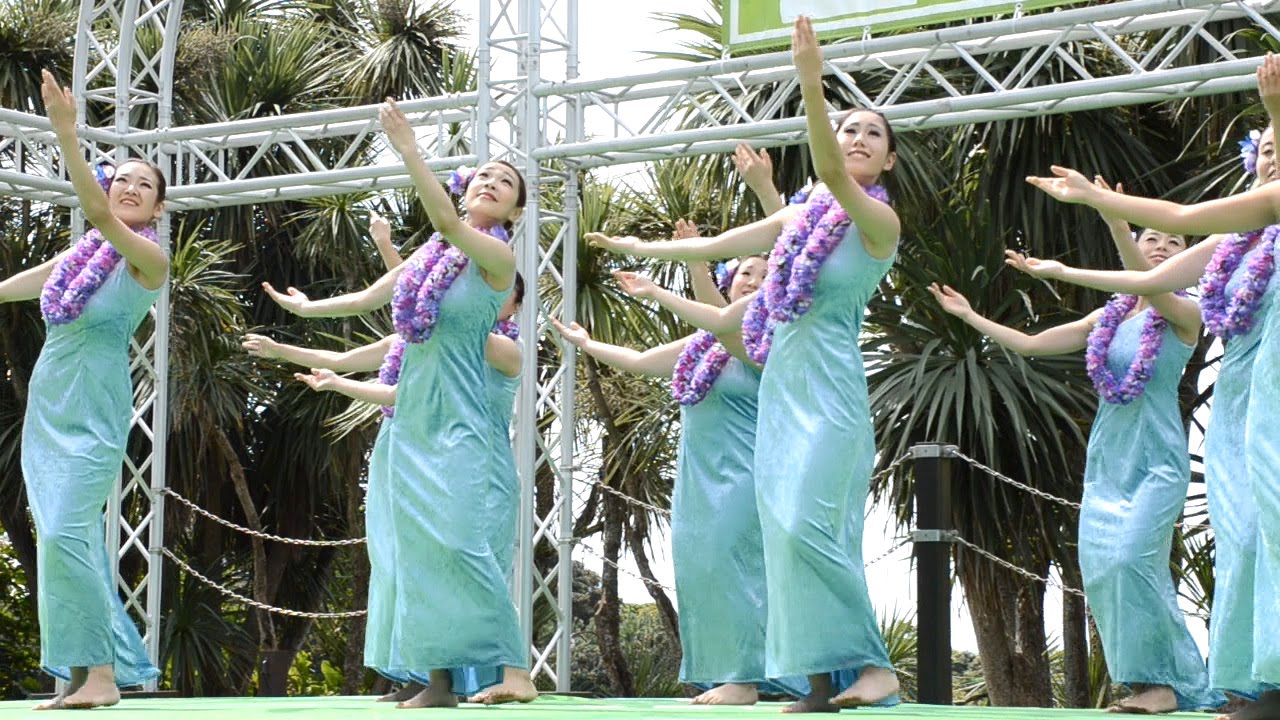 Ku'u Pua Mae'ole　Halau Kaulupuanani　vol.2　in Enoshima　Hawaiian Holiday 2015