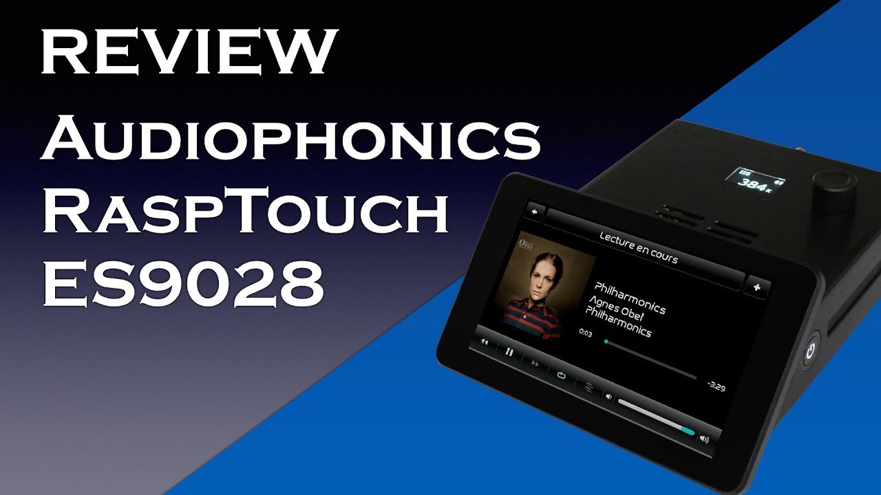 Audiophonics RaspTouch ES9028 с PiCorePlayer