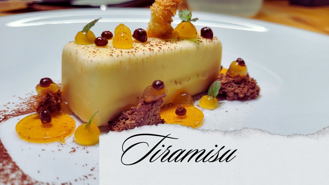 Plating Tiramisu