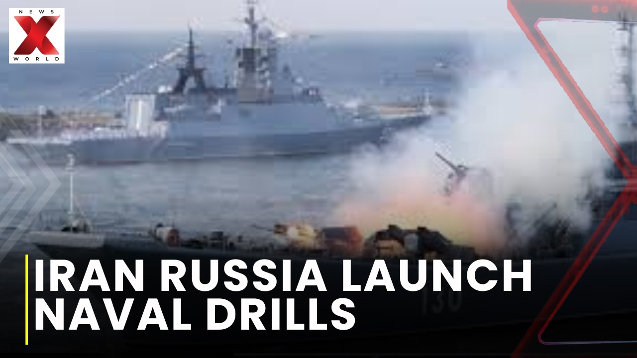 Iran Russia Naval Drill:  Tehran and Moscow deepen military cooperation at sea| NewsX World