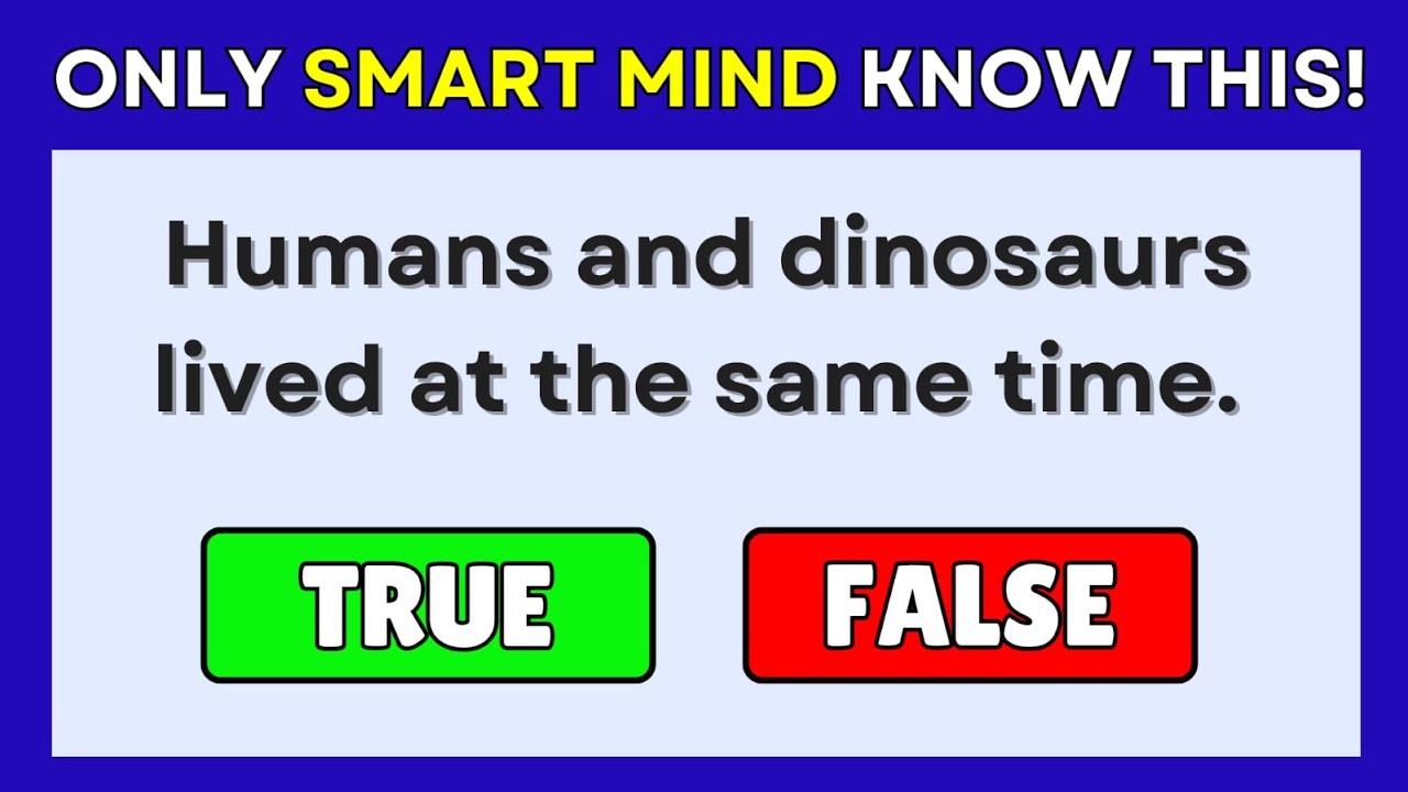True or False ❌☑️ challenge – Can You Get 25/25?