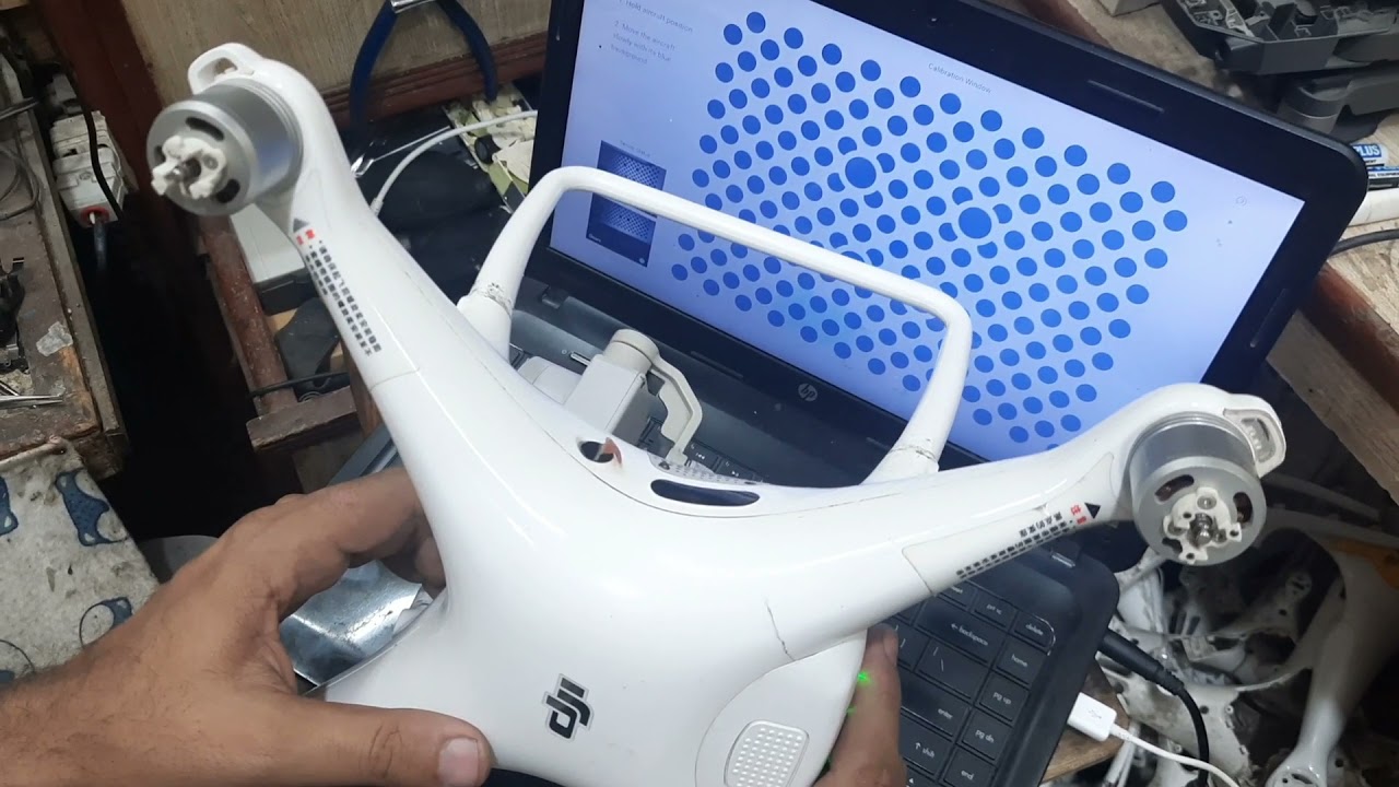 vision sensor callibration error of dji phantom pro / advance. applink in description
