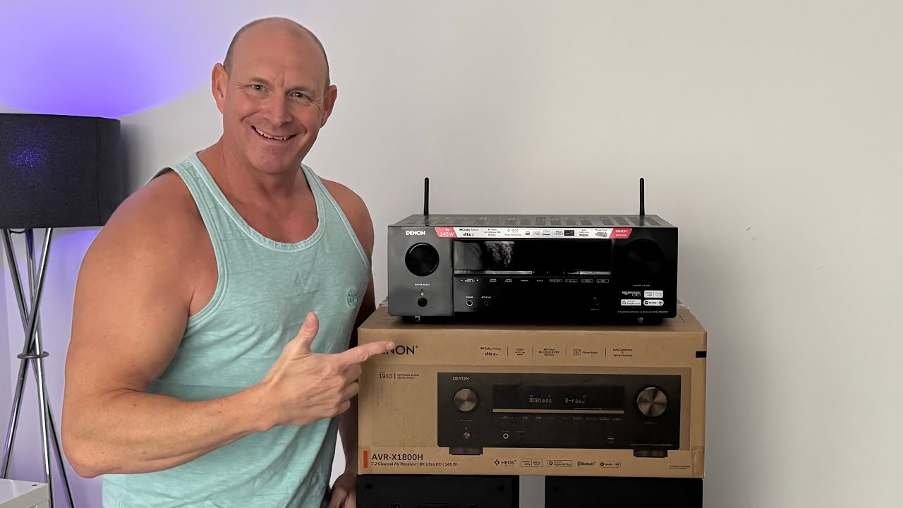 AV-ресивер Denon — это просто ЗВЕРЬ! Распаковка и демонстрация AVR-X1800H!