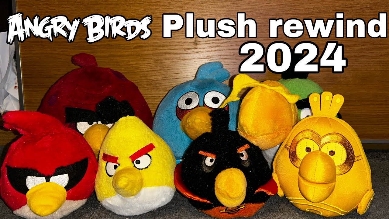 Angry Birds Plush Rewind 2024