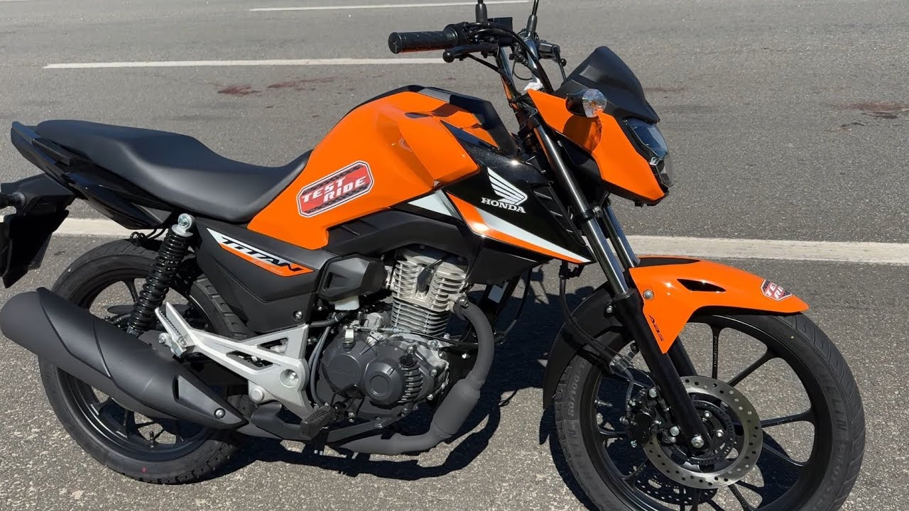 TEST RIDE CG TITAN 160 ABS 2025