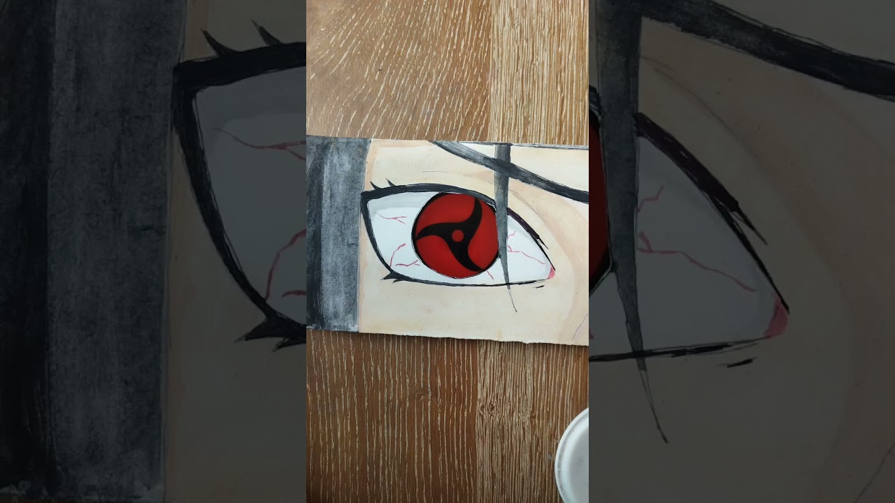 Sharingan eye#itachi#uchiha #naruto#shorts#trending#art #3d #fyp#narutoshippuden #shortanime