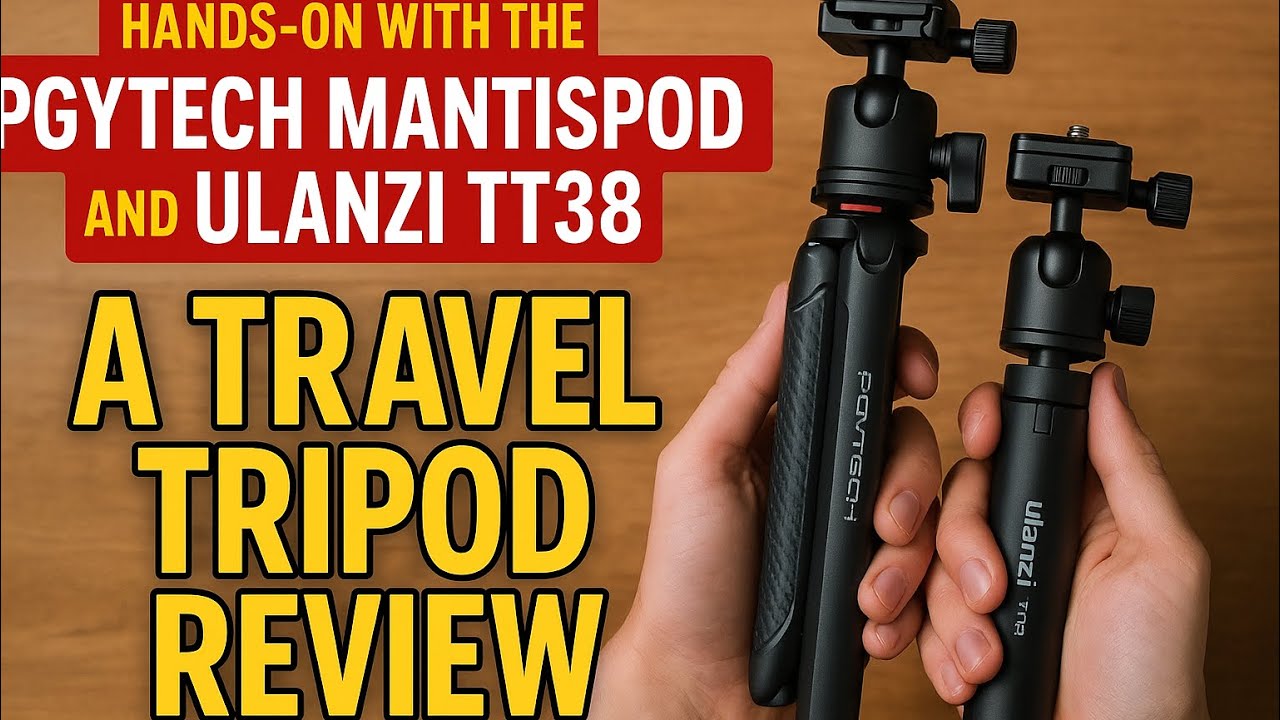 PGYTech MantisPod vs Ulanzi TT38: One big flaw