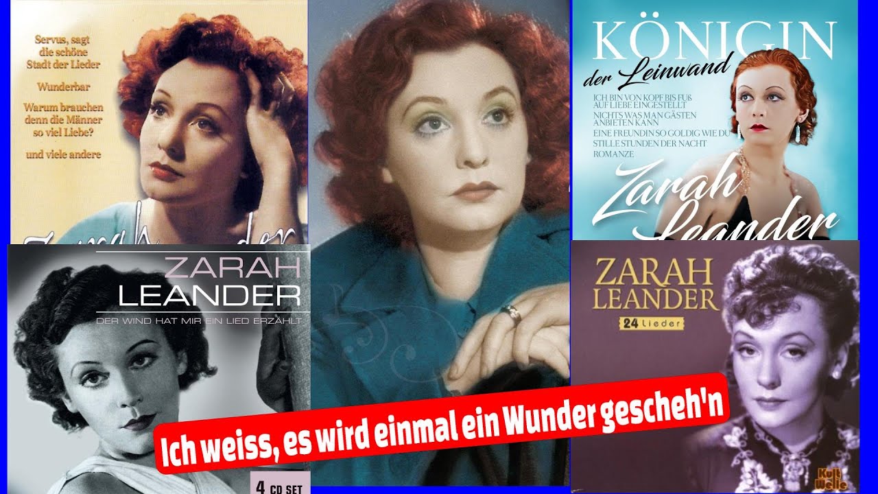 Zarah Leander - Ich weiss, es wird einmal ein Wunder gescheh'n  (Stereo [DES])