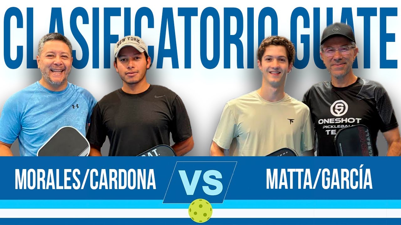 Diego Morales/Jimmy Cardona vs. Luis Pedro Matta/Mario García - Clasificatorio Guate