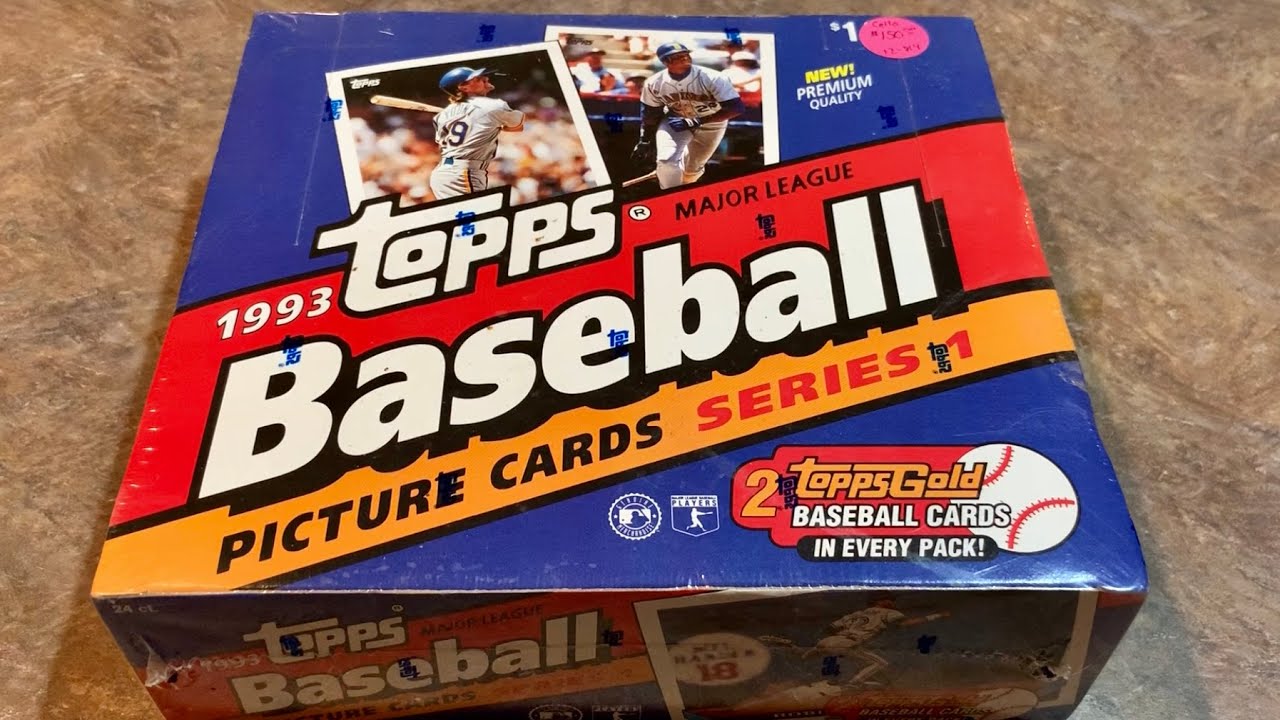 1993 TOPPS SERIES 1 JUMBO BOX OPENING (Throwback Thursday)