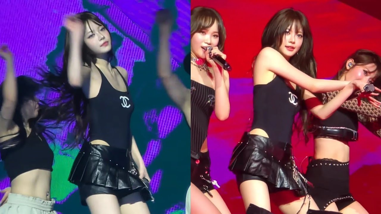 250419 르세라핌 홍은채 직캠 'UNFORGIVEN + ANTIFRAGILE' (LE SSERAFIM EUNCHAE FanCam Cut) @Easy Crazy Hot TOUR