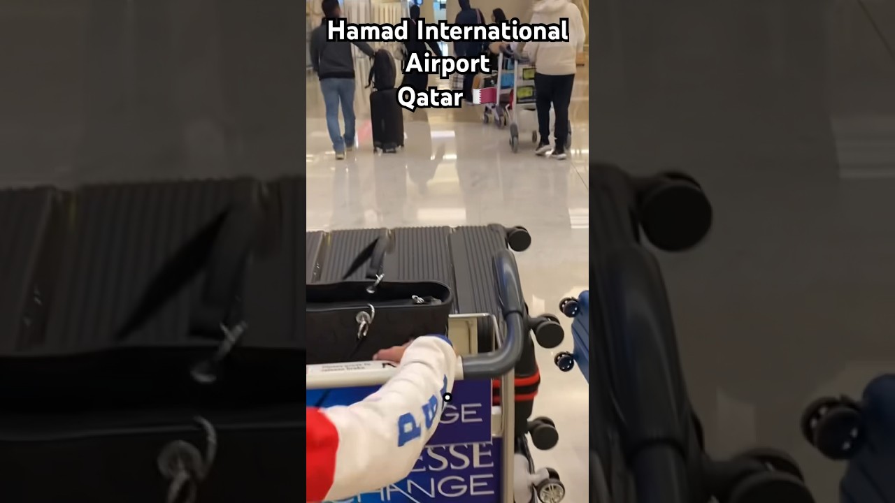 Hamad International Airport Doha Qatar | inside view of Doha airport |Qatar