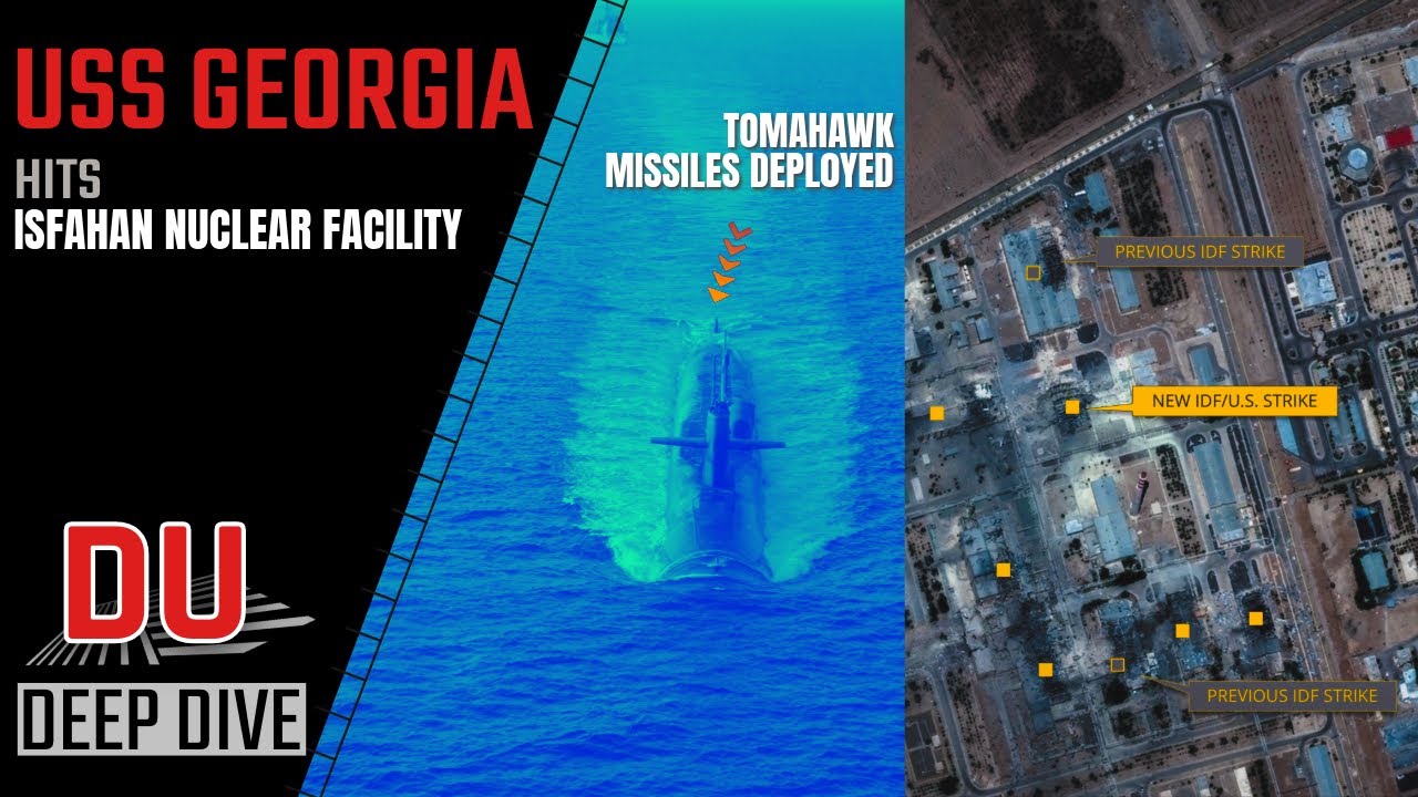 How USS Georgia pulverized Isfahan Nuclear facility ?