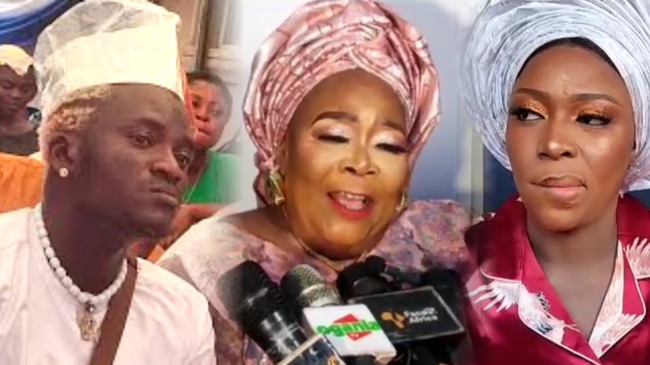 HEAR WHAT MAMA EREKO SAYS ABOUT PORTABLE HIS BABY MAMA ACTRESS ASHABI SIMPLE AT THEIR SON`S NAMING
