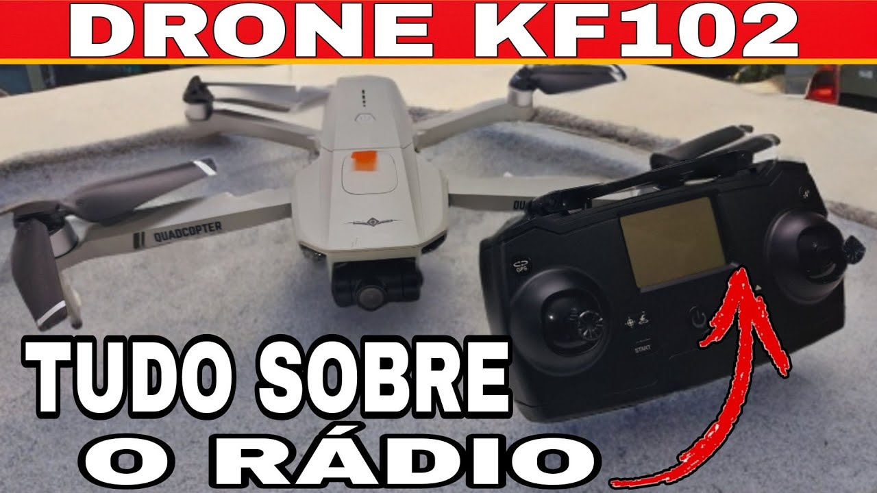 TODAS AS FUN&Ccedil;&Otilde;ES DO R&Aacute;DIO DO DRONE KF102 MAX UM PASSO A PASSO COMPLETINHO PARA VOC&Ecirc; SABER AINDA MAIS