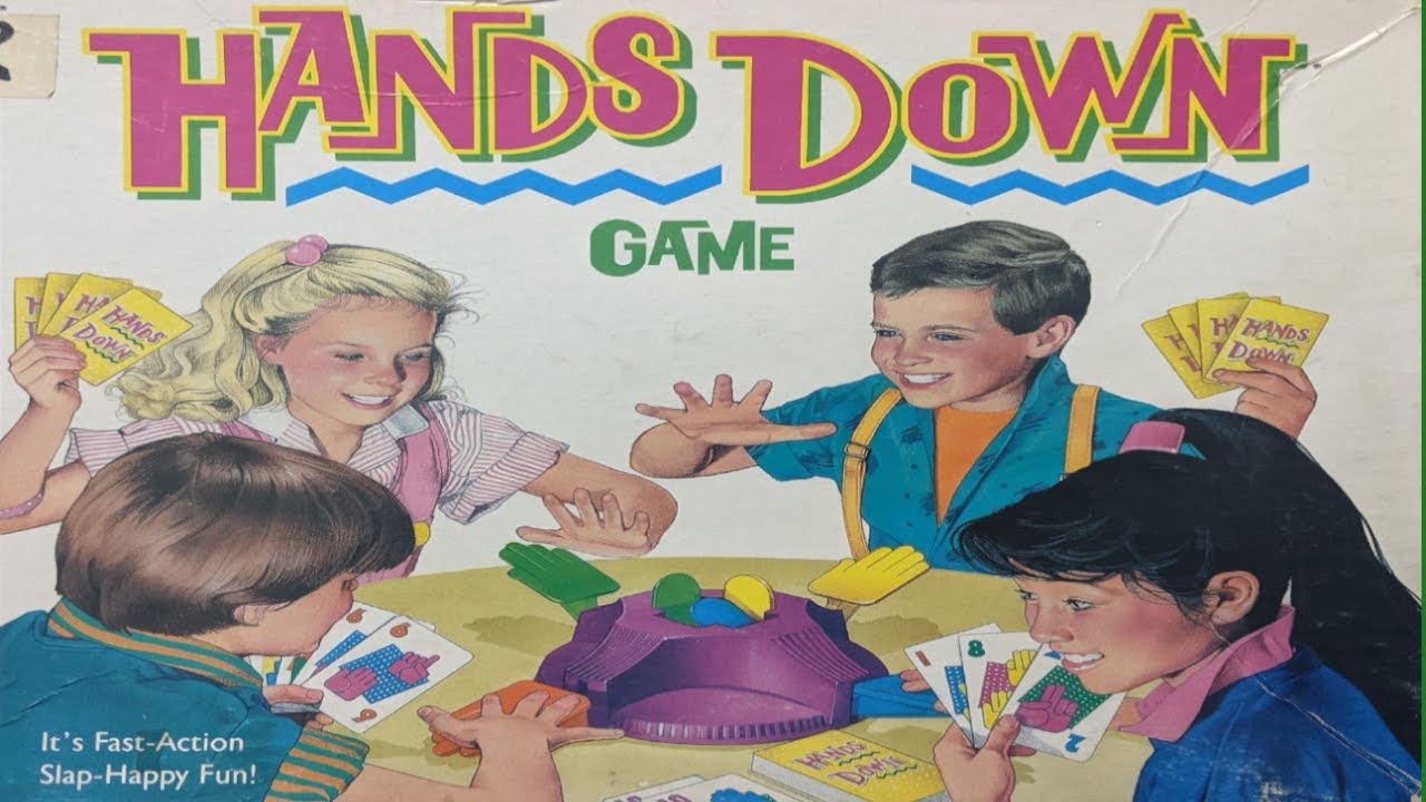 Board Game Archaeology #42 Hands Down (1987) by Milton Bradley