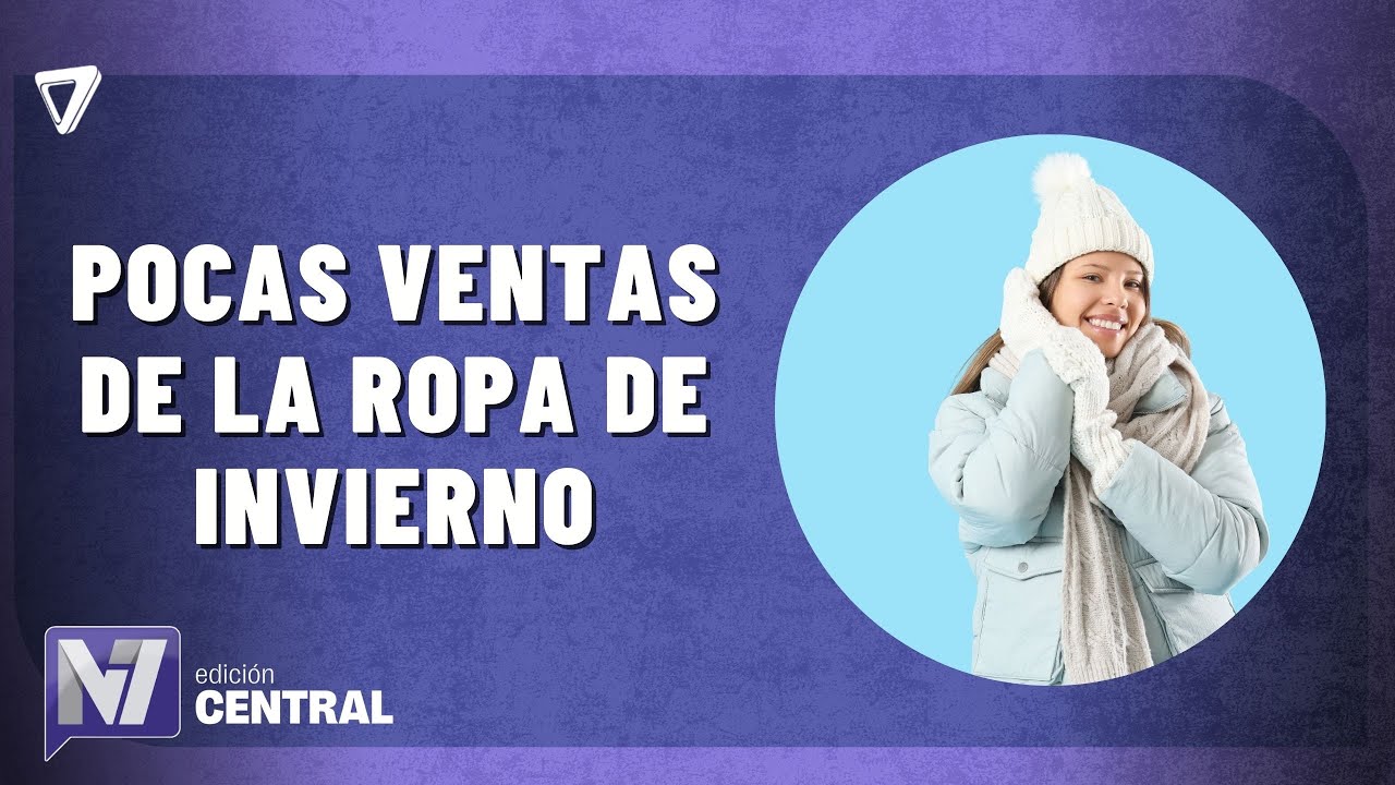 Baja demanda de ropa de invierno en Mendoza por la crisis