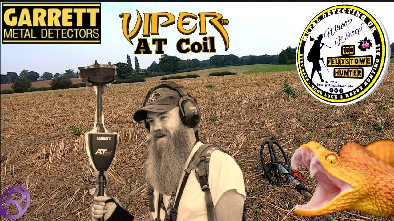 Viper Coil on Garrett AT Max - Metal Detecting Game Changer