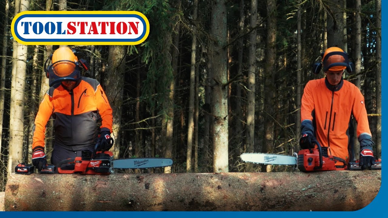 Milwaukee M18 FORGE vs High Output Battery | Chainsaw Speed Test | Toolstation