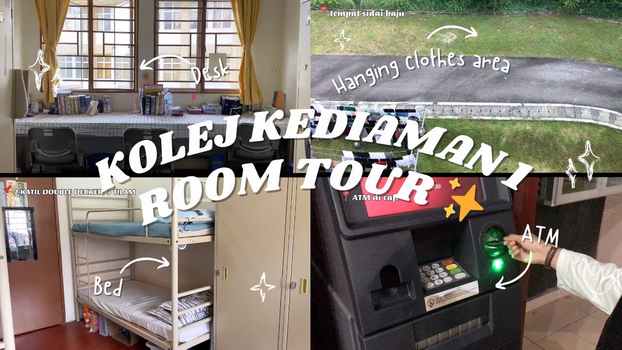 KOLEJ KEDIAMAN 1 USIM ROOM TOUR | KK1 ROOMATE TOUR| UNI STUDENT | UNI LIFE | USIM VLOG