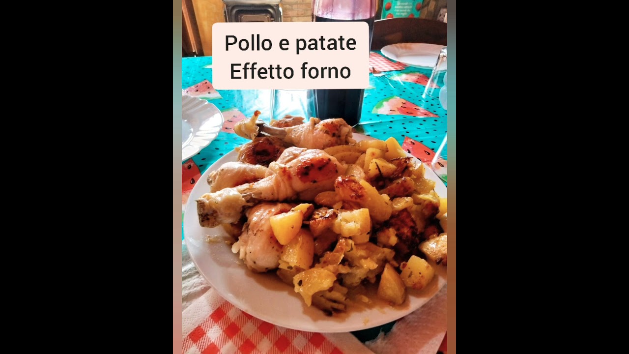 Pollo e patate effetto forno con MAGIC COOKER ❤️