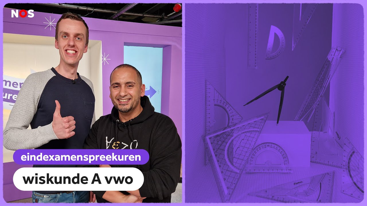 Examenspreekuur wiskunde A vwo met Menno en Mo