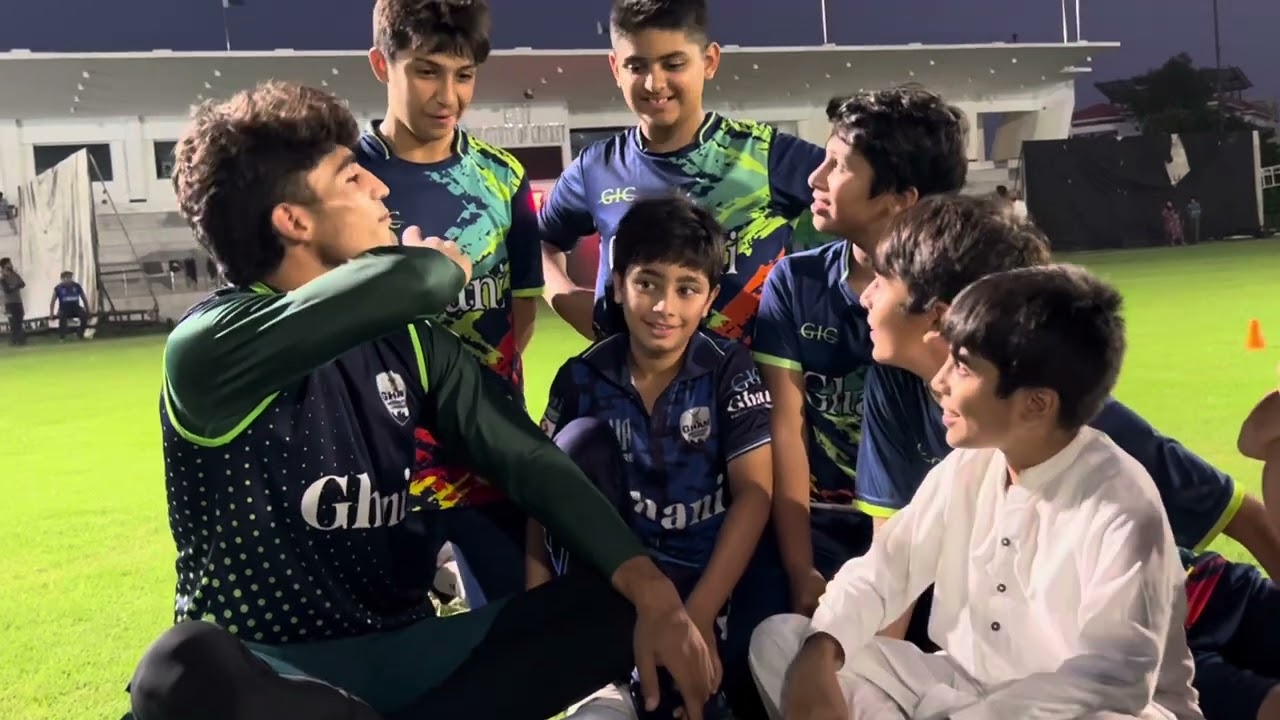 Ubaid shah Funniest moment with young star 🤓#naseemshah #hunainshah #ubaidshah #cricketlover