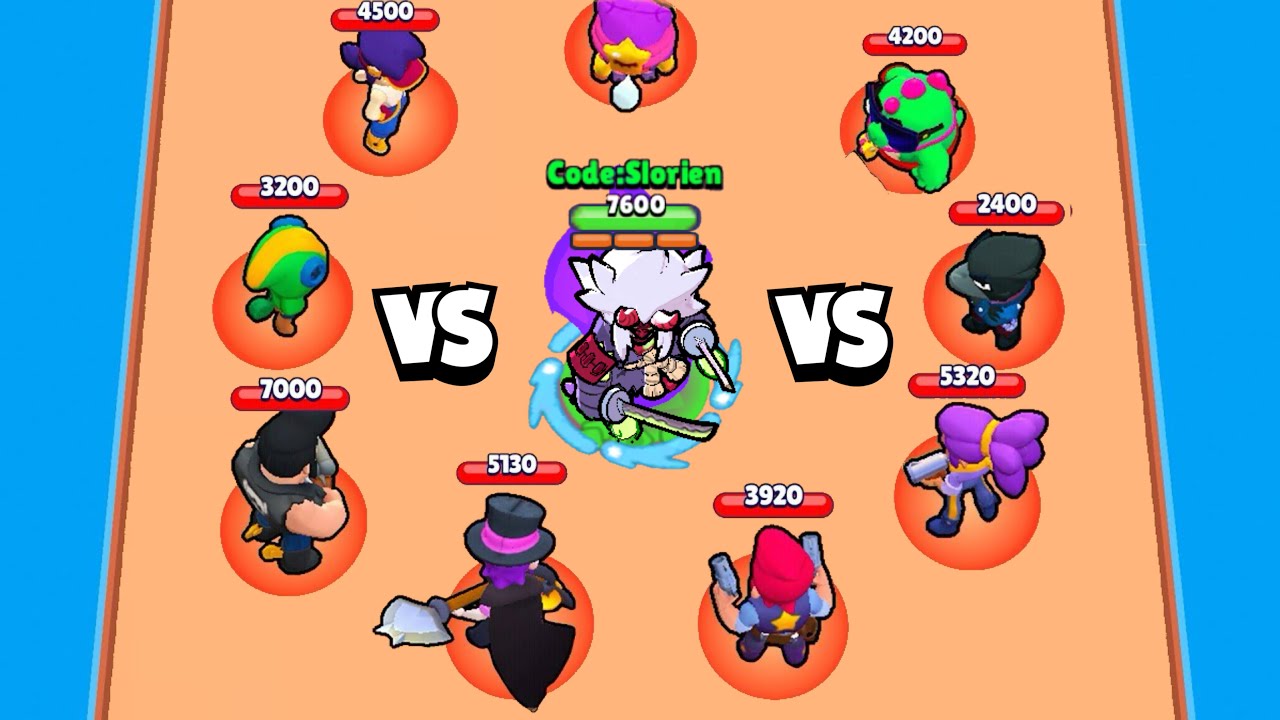 1 KENJİ VS 9 KARAKTER !! BRAWL STARS