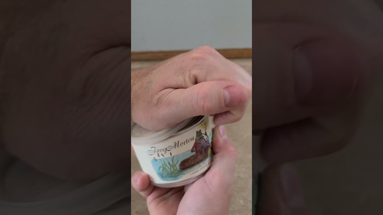 Opening 24 year old Frog Morton McClelland pipe  tobacco.