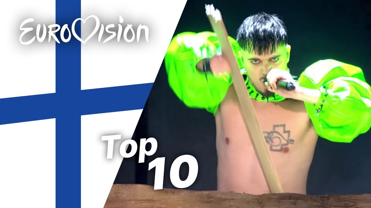 Top 10 ESC Songs Ever: Finland | Best Finnish Eurovision Songs