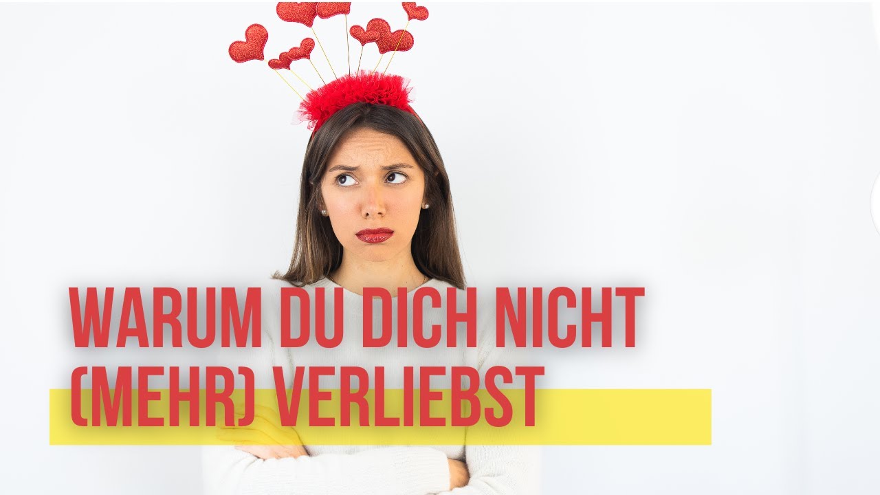 Die 5 häufigsten Gründe, warum sich Menschen nicht verlieben können
