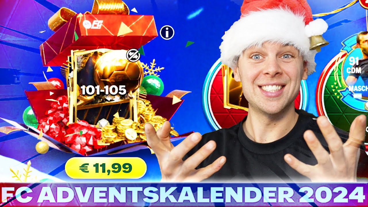 DE FC ADVENTSKALENDER KOPEN! 108 TEAM!!