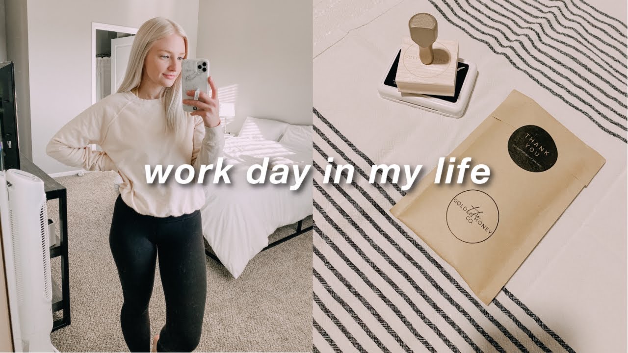 work day in my life: job update, packing etsy orders (8-5 xray tech)