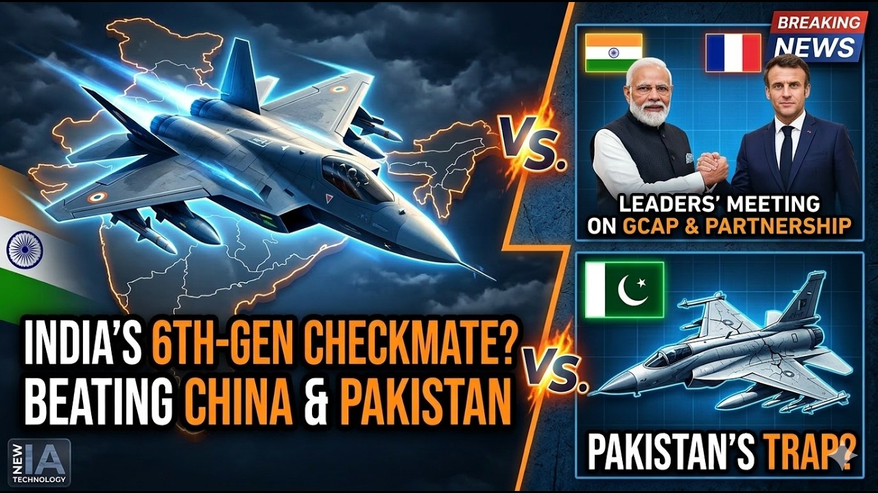 Is India Winning the 6th-Gen Fighter Race? IAF Eyes FCAS for 2040 | India&rsquo;s 6th-Gen Fighter Plan