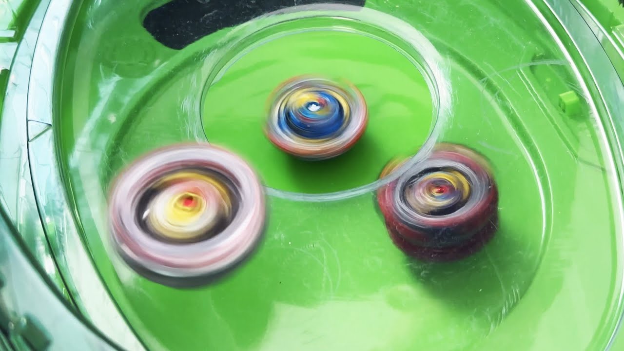 INTERSTELLAR BATTLE ROYALE! | Многоуровневая битва на BeyStadium Triple Drop [DB ANIME FINALE]