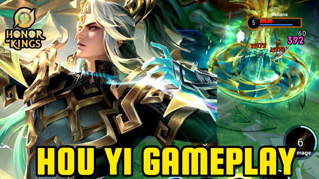 HOK: HOU YI 'Divine Tree Ascendant' SKIN GAMEPLAY | HONOR OF KINGS | ZAY HOK 