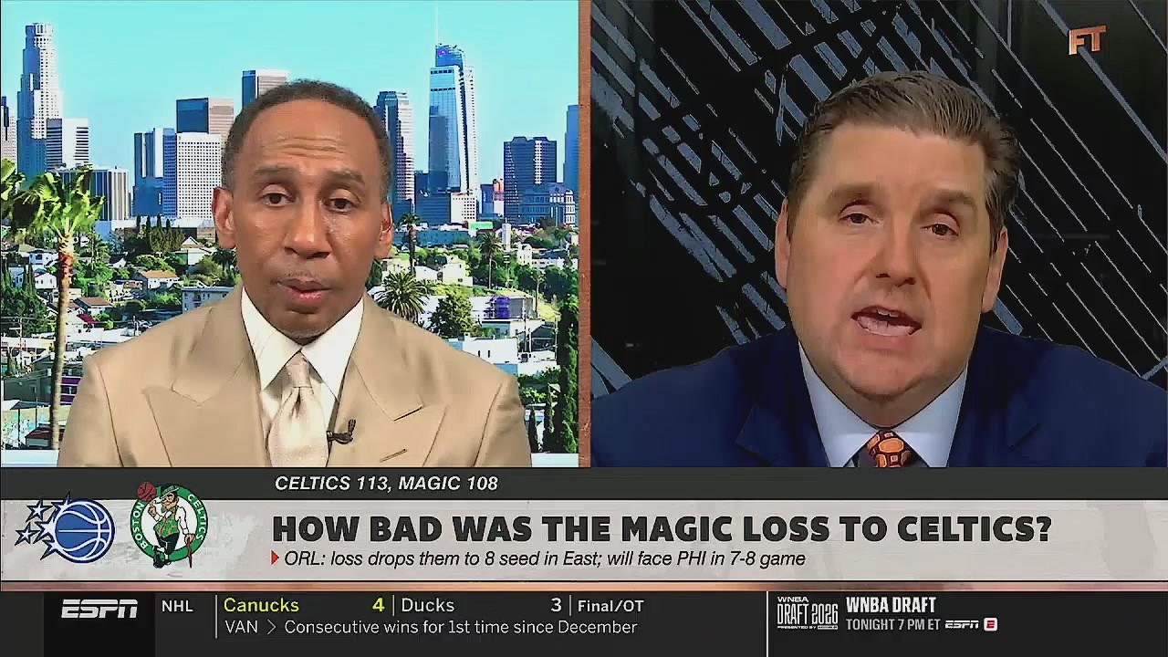 Joe Mazzulla built DOGS, not backups! &ndash; Stephen A. PRAISES Celtics depth crushing Magic | FIRST TAKE