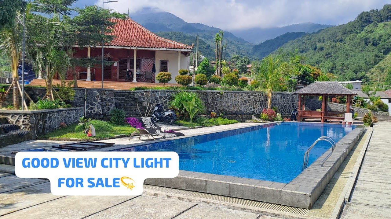 DIJUAL VILLA UNIK MODEL BALI😍 ,Lt 5000m², SHM, PRICE 4M NEGO🤸