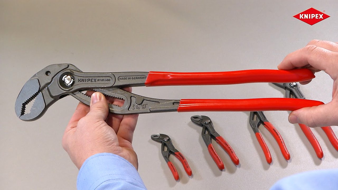 KNIPEX Cobra® Hightech-Wasserpumpenzangen-Familie