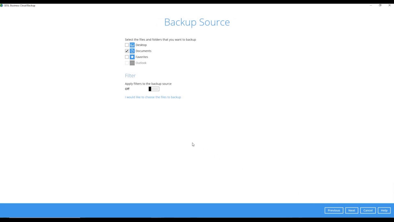 How to Create a Backup Set | Safe Data Storage