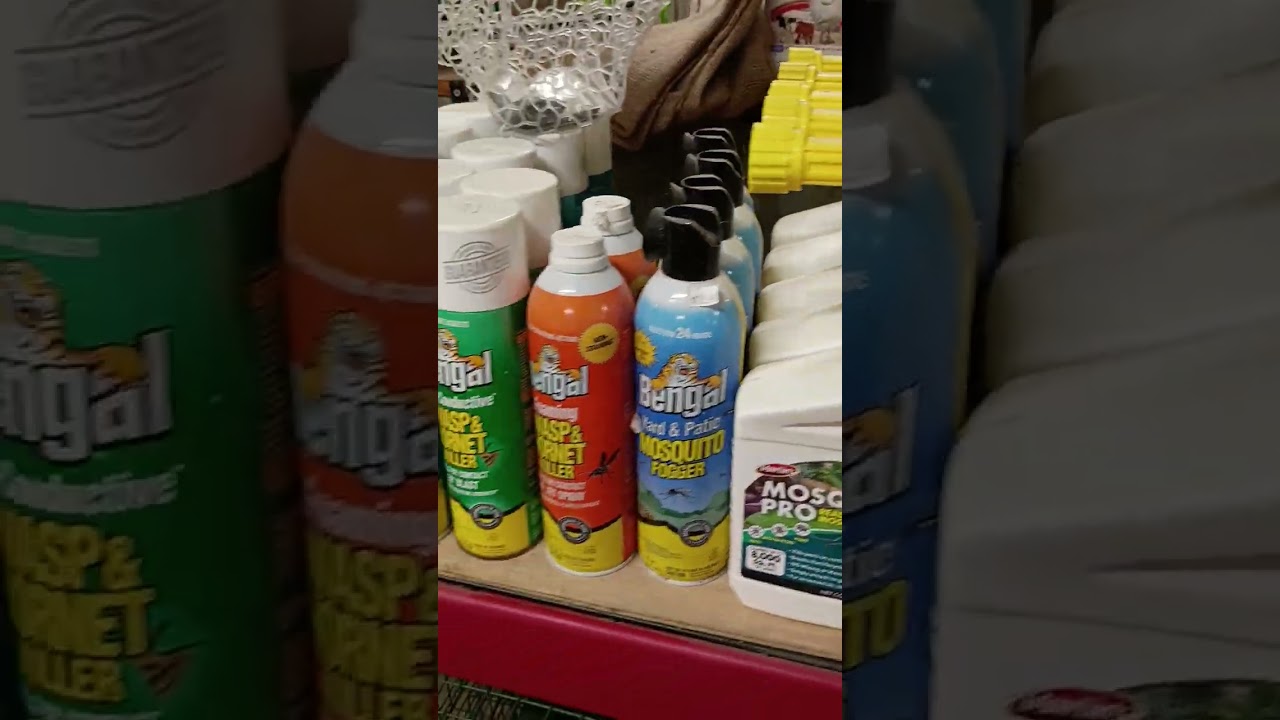 Take a look inside my local feed store. 
