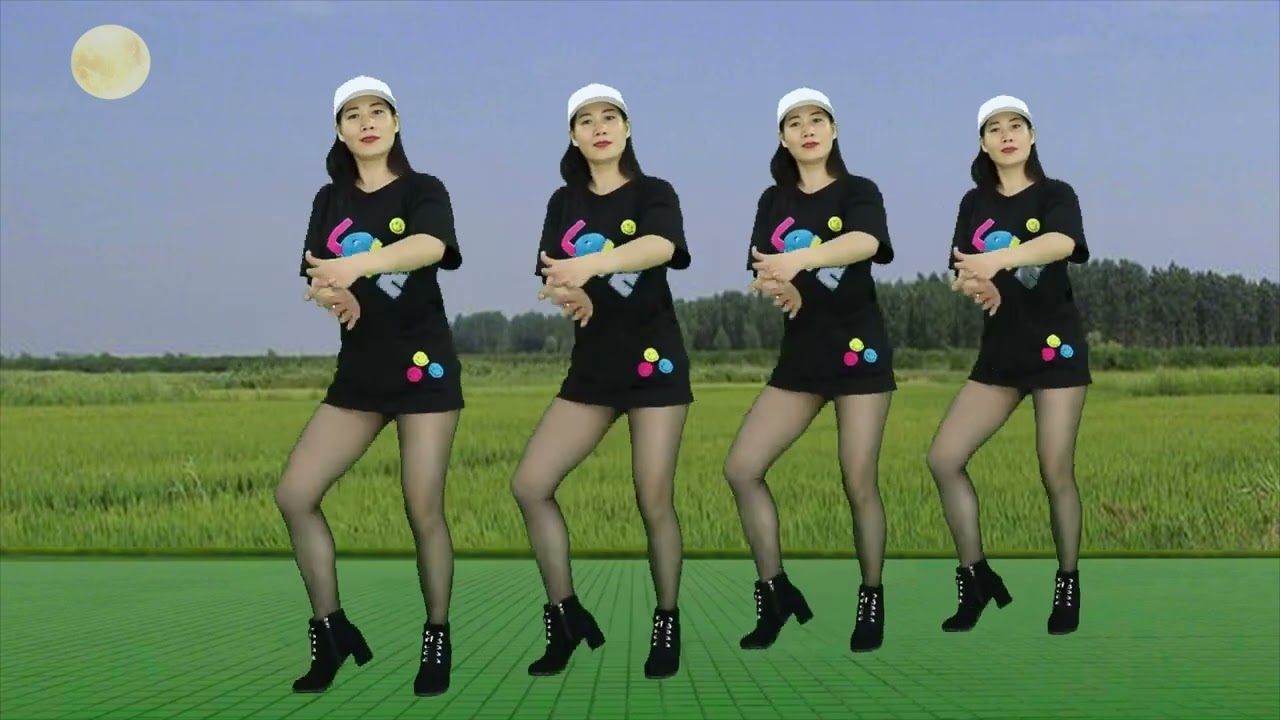 广场流行舞《最后的人》欢快，时尚，好看！