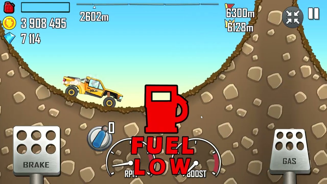 Hill Climb Racing: tropghy truck