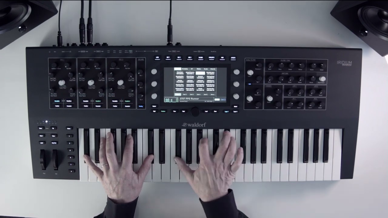 Waldorf Iridium Keyboard Synthesizer Sounddemo