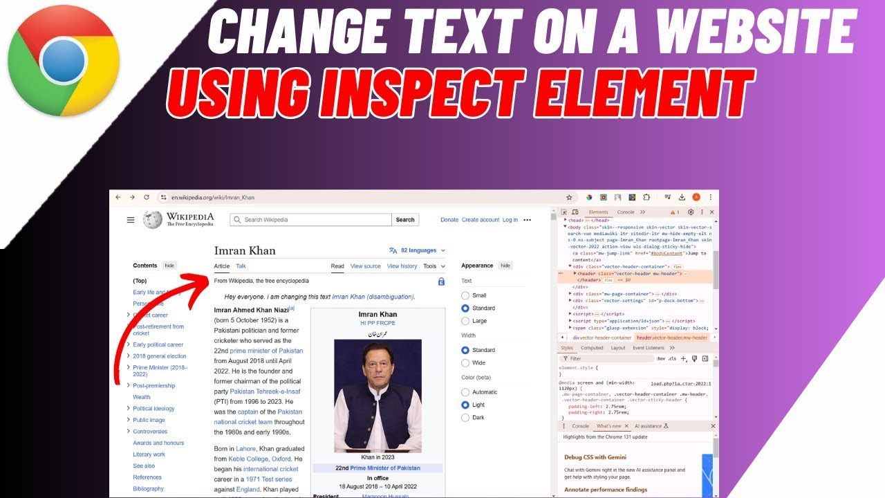 How To Change Text On Any Website Using Inspect Element | Quick & Easy