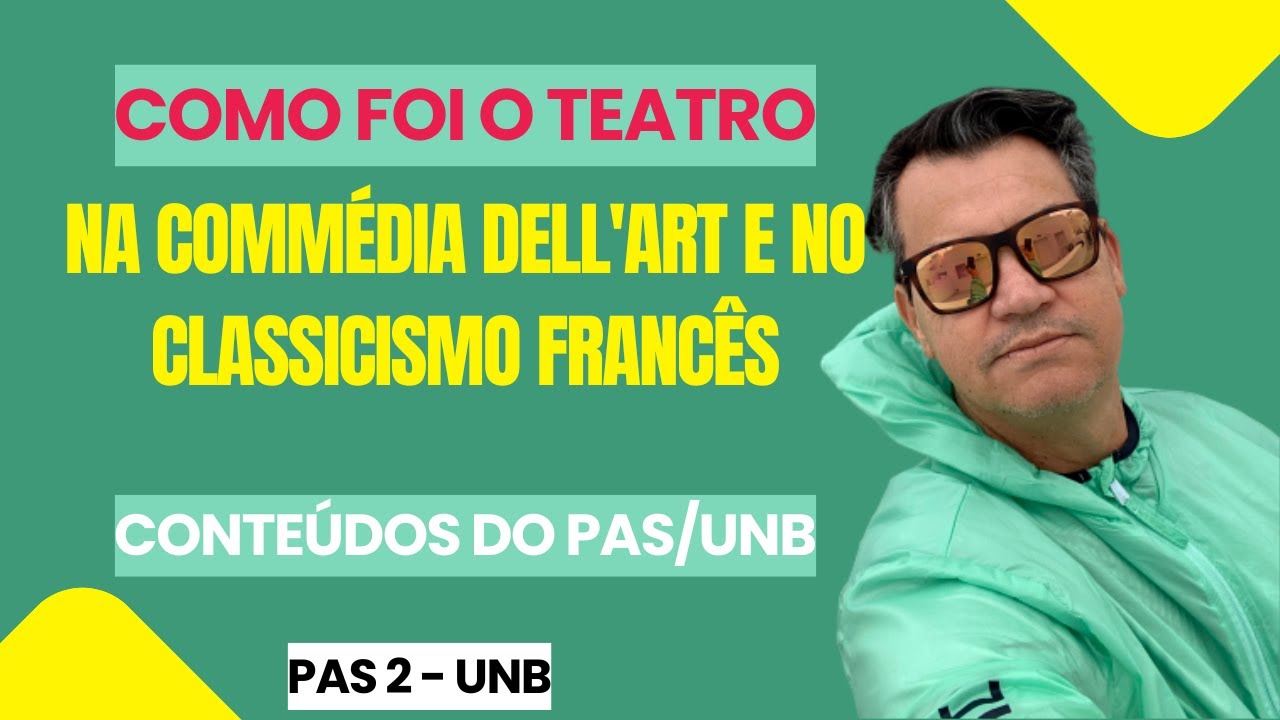 Como foi o teatro da Commedia Dell'arte e do Classicismo Francês? #commedia #classicism #français